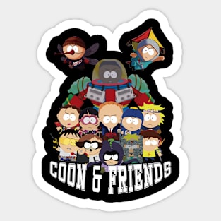 Coon and Friends | South Park Sticker